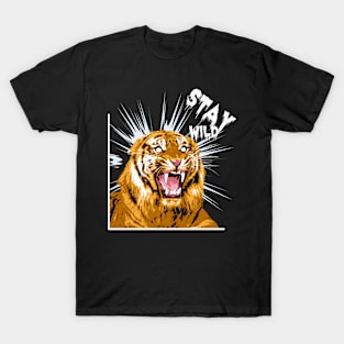 Stay Wild - Tiger T-Shirt